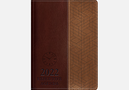 The Treasure of Wisdom - 2022 Executive Agenda - two-toned brown