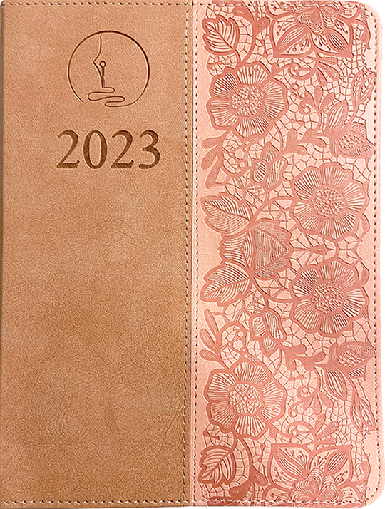 2024 Agenda Ejecutiva - Tesoros de Sabiduría - marrón y beige